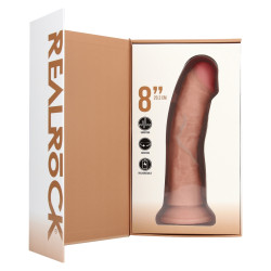 Ultra Realistic Skin by RealRock Gode rotatif Curved 20 x 4.6cm